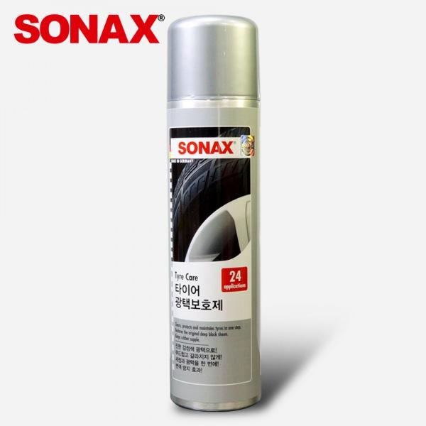 소낙스SONAX 타이어 광택 보호제 400ml 세차용품 타이어광택제 타이어보호제 청소용품 관리용품