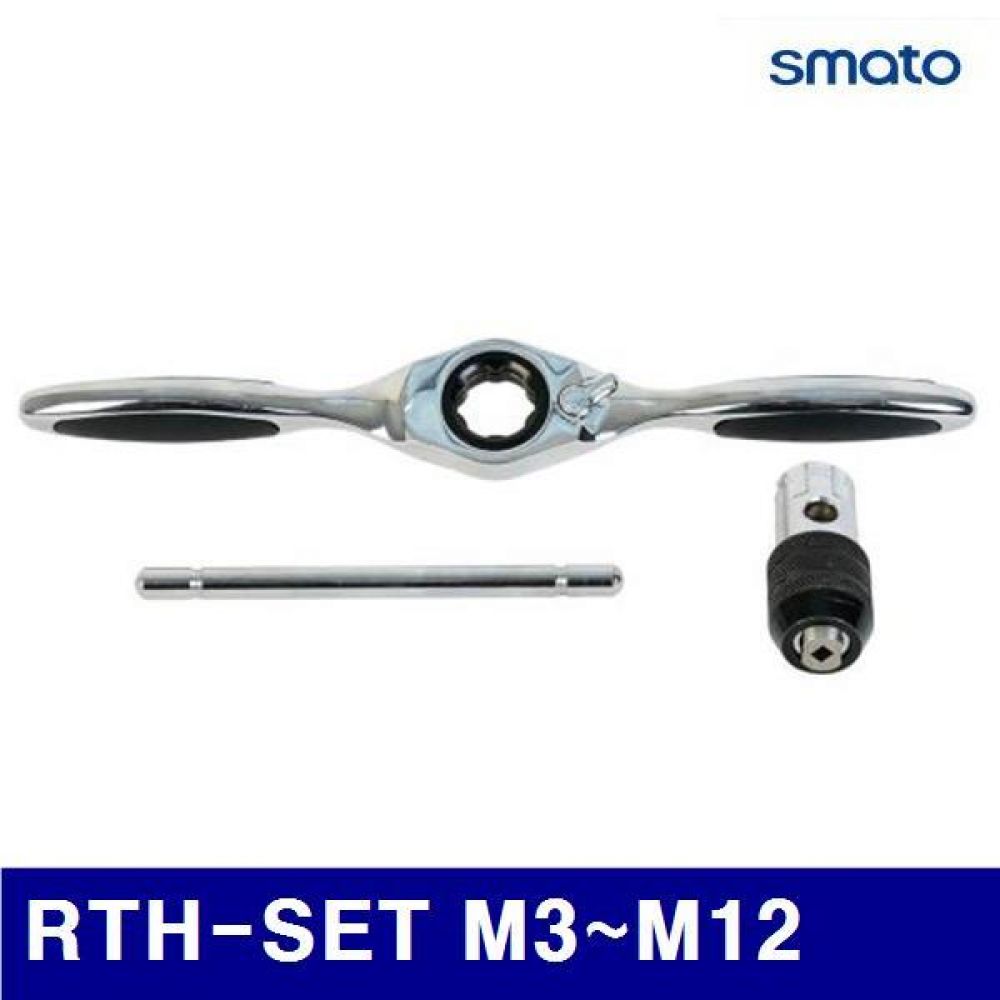 스마토 1139761 탭핸들 세트-라쳇타입 RTH-SET M3-M12 (1SET)