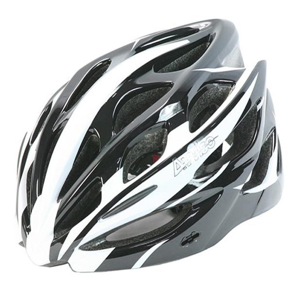 몽동닷컴 Avviso 라이딩자전거헬멧 유광블랙화이트 헬멧 자전거헬멧 안전모 mtb헬멧 자전거용품