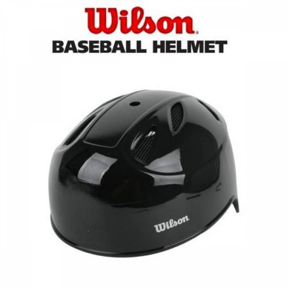 윌슨 WTA3109BK14 유광 캐쳐헬멧 - 블랙 야구헬멧 야구용품 타자헬멧 야구장비 타자용품