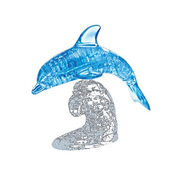 3D입체퍼즐 - 돌고래(블루) (크리스탈퍼즐)