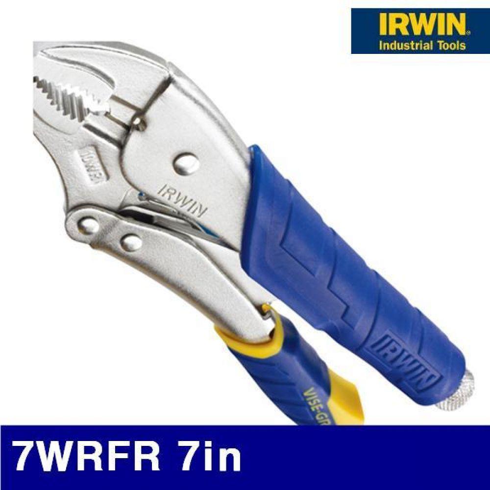 어윈 2121282 바이스그립플라이어 (단종)7WRFR 7in 0-41.2mm (1EA)