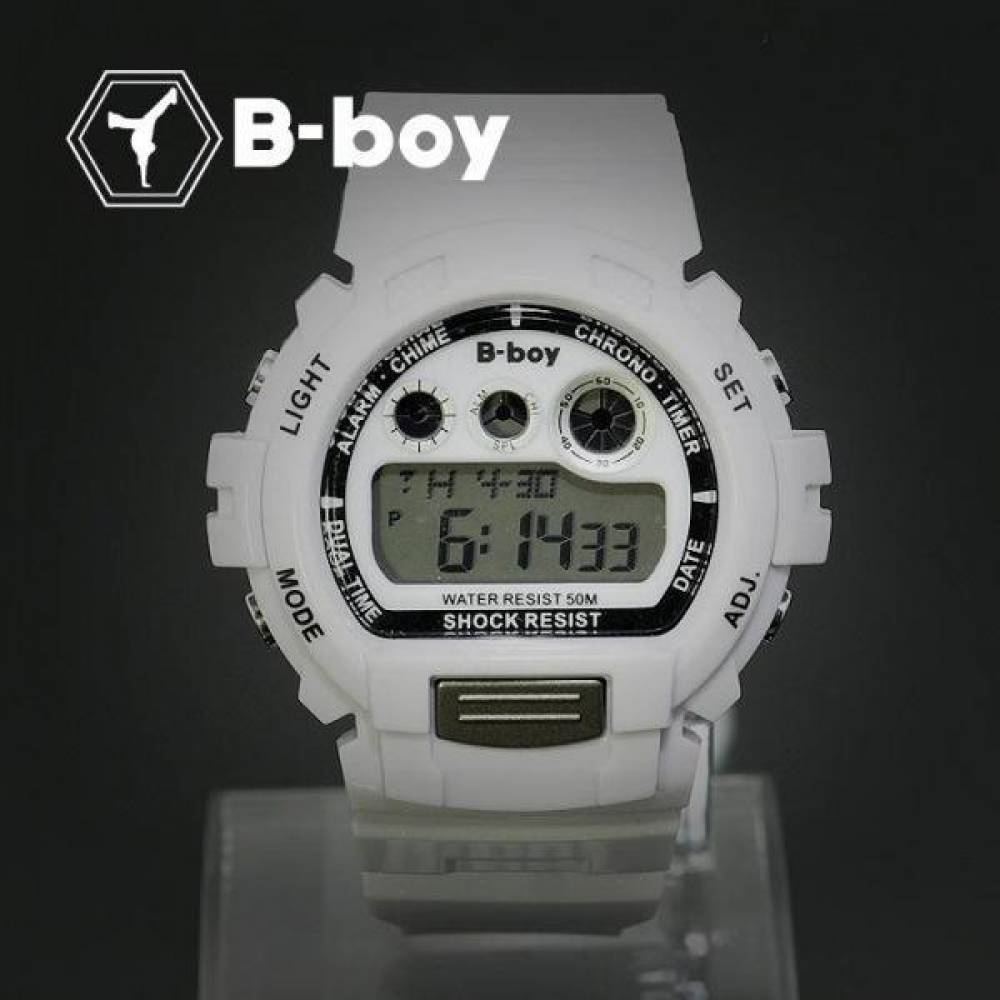 BBOY 비보이 B1010WH 남자시계 손목시계 패션시계 스포츠시계 군대시계