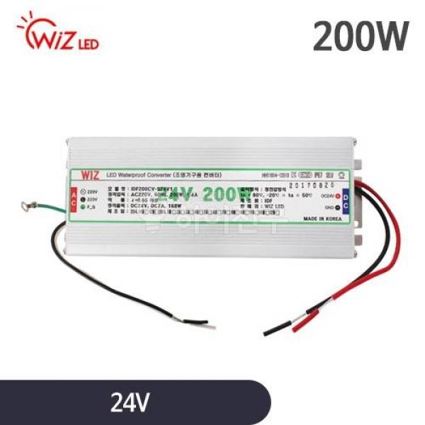 WZ 방수형 전원 SMPS 24V 200W SMPS 전원장치 전원 24V 컨버터 직류 단자