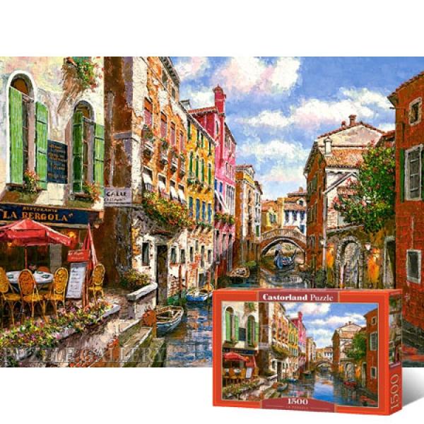 1500조각 직소퍼즐 - 베네치아 라 페르골라 (미니퍼즐)(유액없음)(캐스토랜드) 직소퍼즐 퍼즐 퍼즐직소 일러스트퍼즐 취미퍼즐