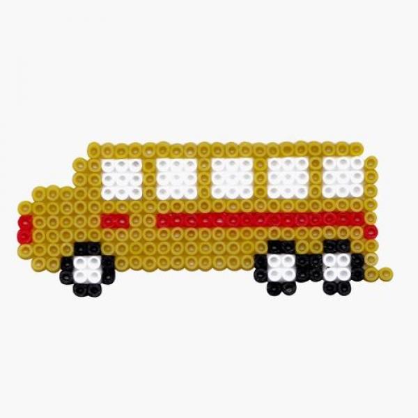 (만들기재료)버스비즈세트 만들기 5개묶음 만들기재료 비즈세트 버스 비즈버스만들기 어린이집만들기 유치원만들기 만들기수업
