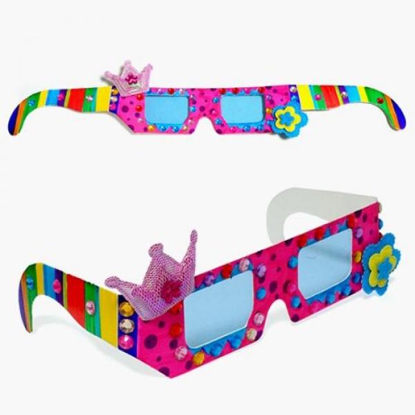 (만들기재료)종이선글라스만들기 5개묶음 만들기재료 선글라스 만들기세트 야외체험활동 안경 봄 어린이집만들기 유치원만들기 만들기수업
