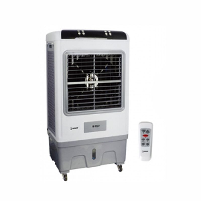 한빛_산업용 냉풍기 60L 리모컨 그레이 HV-4888 한빛 한빛시스템 냉풍기 에어쿨러 이동식에어컨 에어컨 계절가전 여름가전 선풍기
