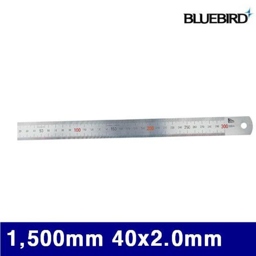 블루텍 4001308 스테인리스 철직자(무광) 1 500mm 40x2.0mm 무광 (1EA)