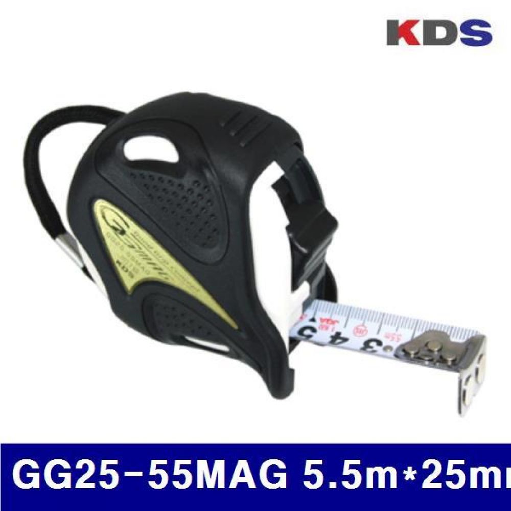 KDS 382-0236 줄자- GG고무그립자석부착형(스톱형) GG25-55MAG 5.5mx25mm (1EA)