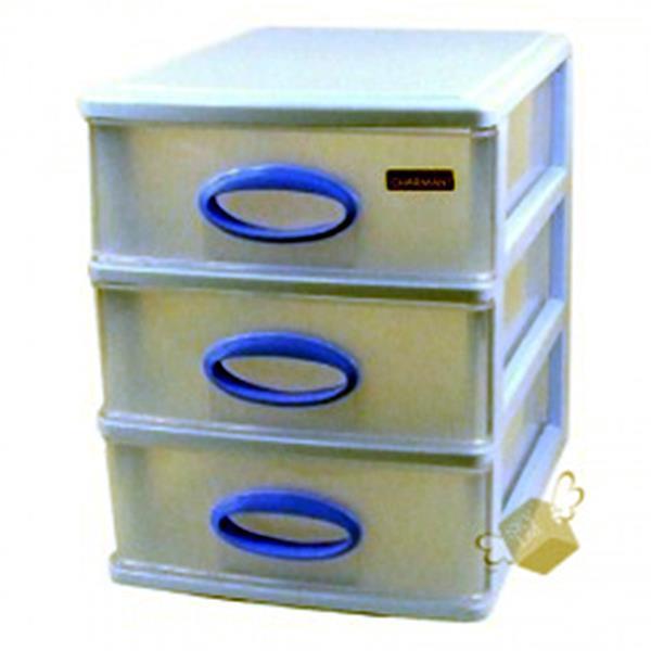 이즈 플러스 서랍장-3단(3색상) 생활용품 잡화 주방용품 생필품 주방잡화