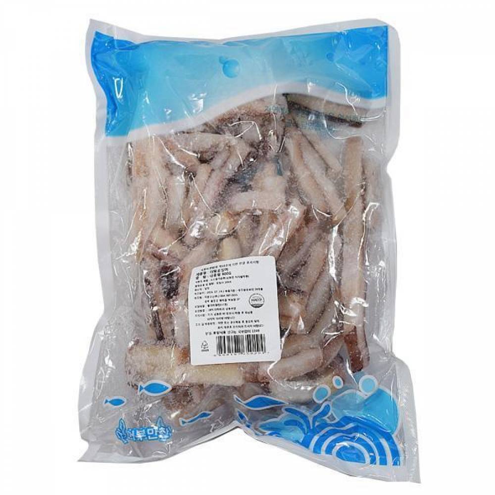 덕운수산 대왕오징어채 900g 오징어 냉동오징어 해산물 냉동식품 수산물