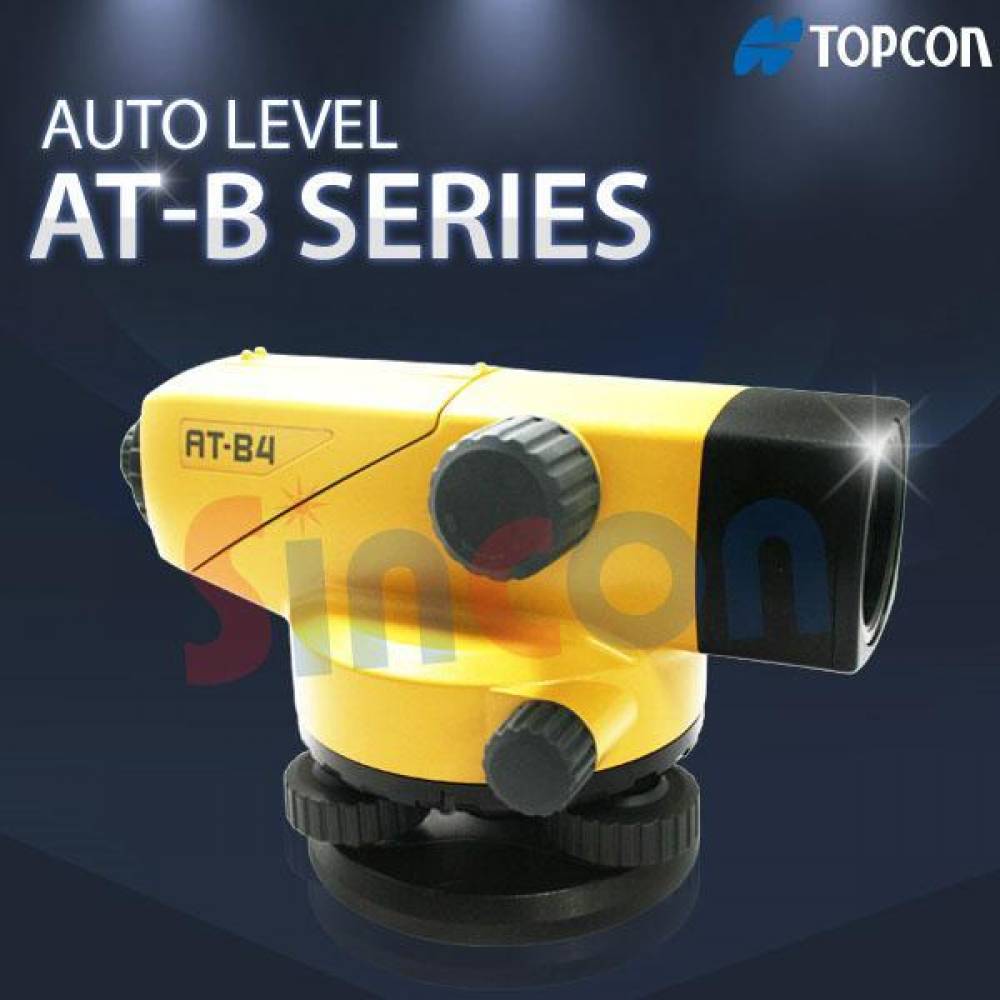 탑콘 AT-B4A 자동레벨 (24배율) 오토레벨 자동레벨 레벨기 자동오토레벨 측량기