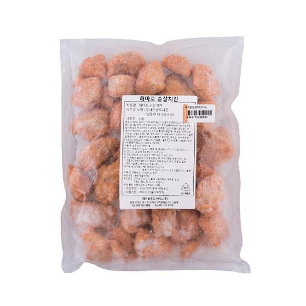 몽동닷컴 (냉동)해마로순살치킨 1kgX5개 닭고기 해마로 순살치킨 식품 식자재