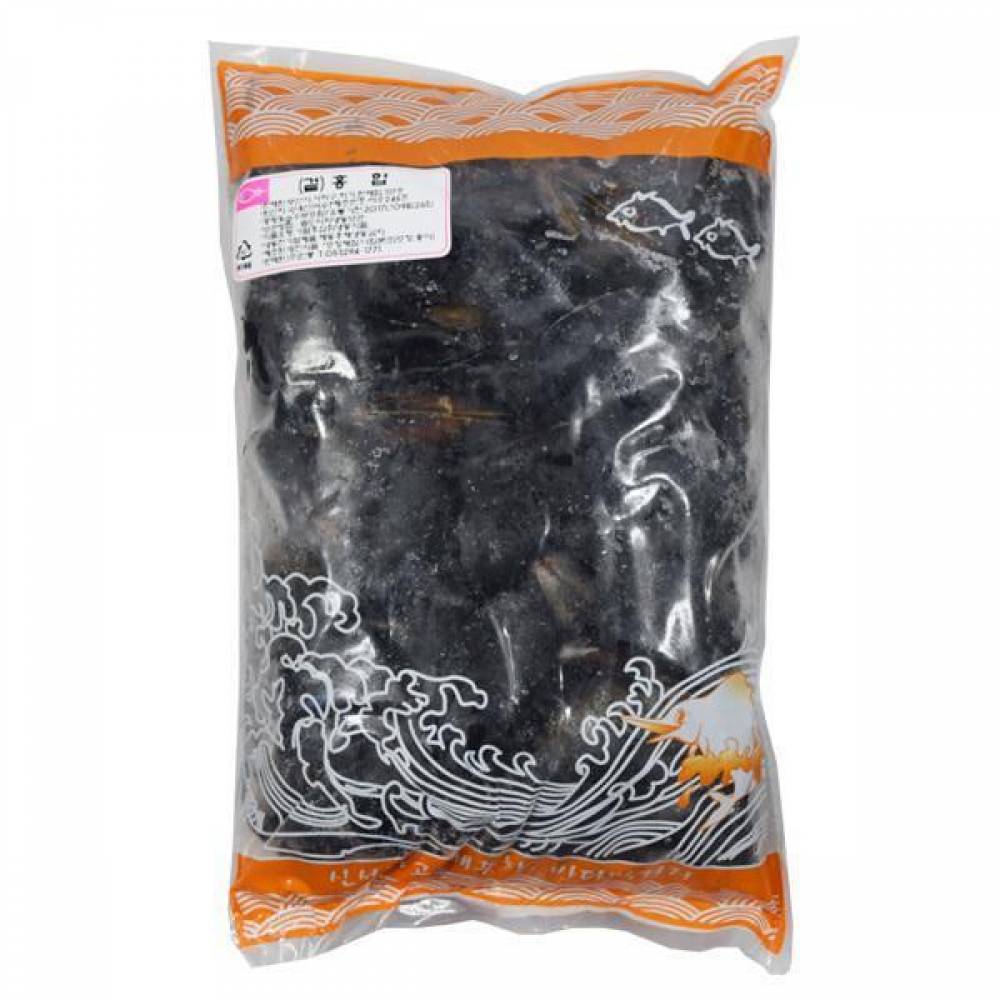인풍 (겉)홍합 1kg 홍합 겉홍합 신선식품 냉동식품 인풍식품