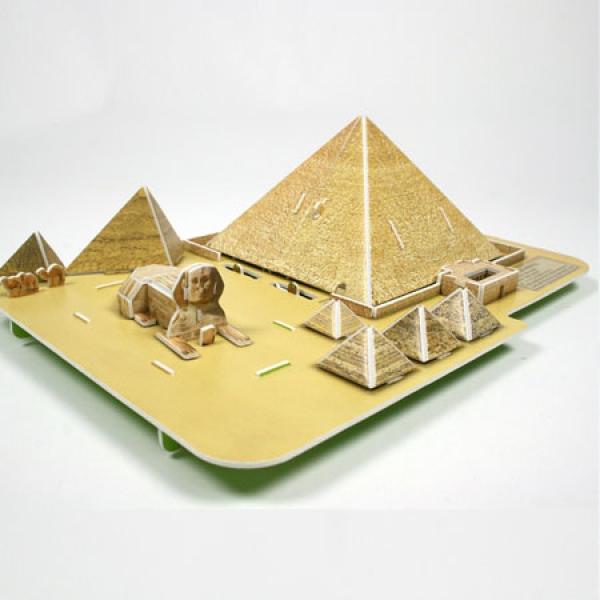 3D입체퍼즐 - 쿠푸왕의 피라미드 (건축물)(우드락모형) 우드락모형 우드락퍼즐 입체퍼즐 입체모형 3d입체퍼즐