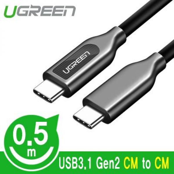 USB 3.1 Gen2 CM-CM 케이블 0.5m 60W
