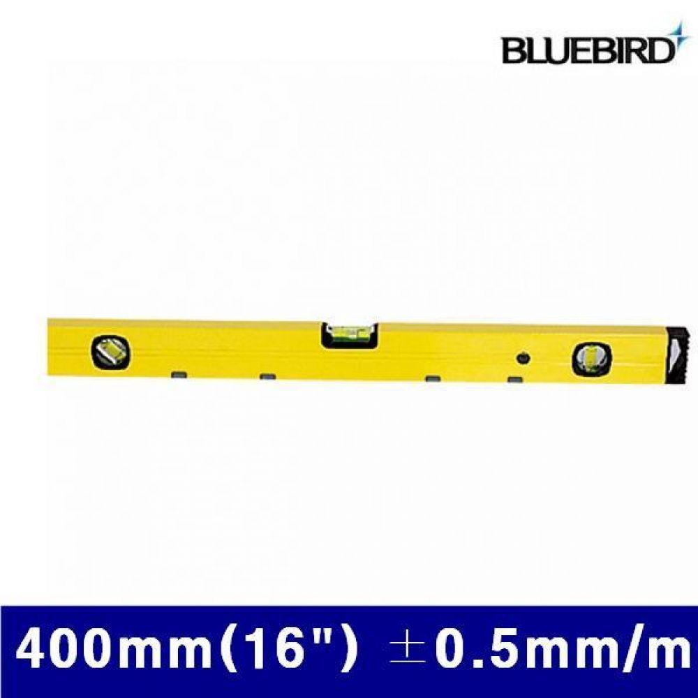 블루버드 4001496 알루미늄 자석수평 400mm(16Inch) ±0.5mm/m 3 (1EA)
