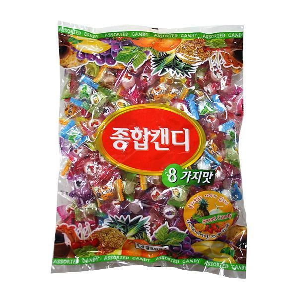 종합캔디800g 박하사탕 사탕 캔디 종합캔디 식당