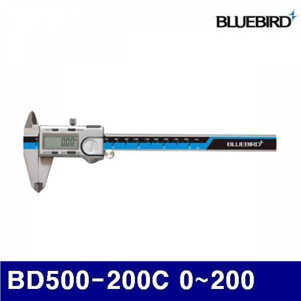 블루텍 4008578 디지털 캘리퍼스-앱솔루트형 BD500-200C 0-200 0.01 (1EA)