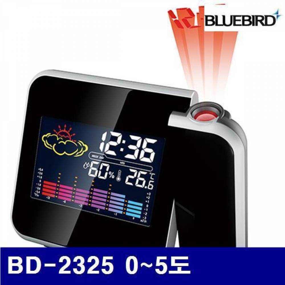 블루버드 4008019 온습도계-탁상형 (단종)BD-2325 0-50도 20-99 (1EA) 온도계 습도계 측정공구 측정공구 환경측정기 온 습도계