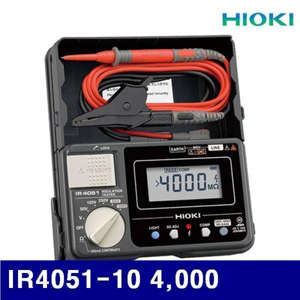 히오끼 4163343 절연 저항계(디지털) IR4051-10 4 000 (1EA)