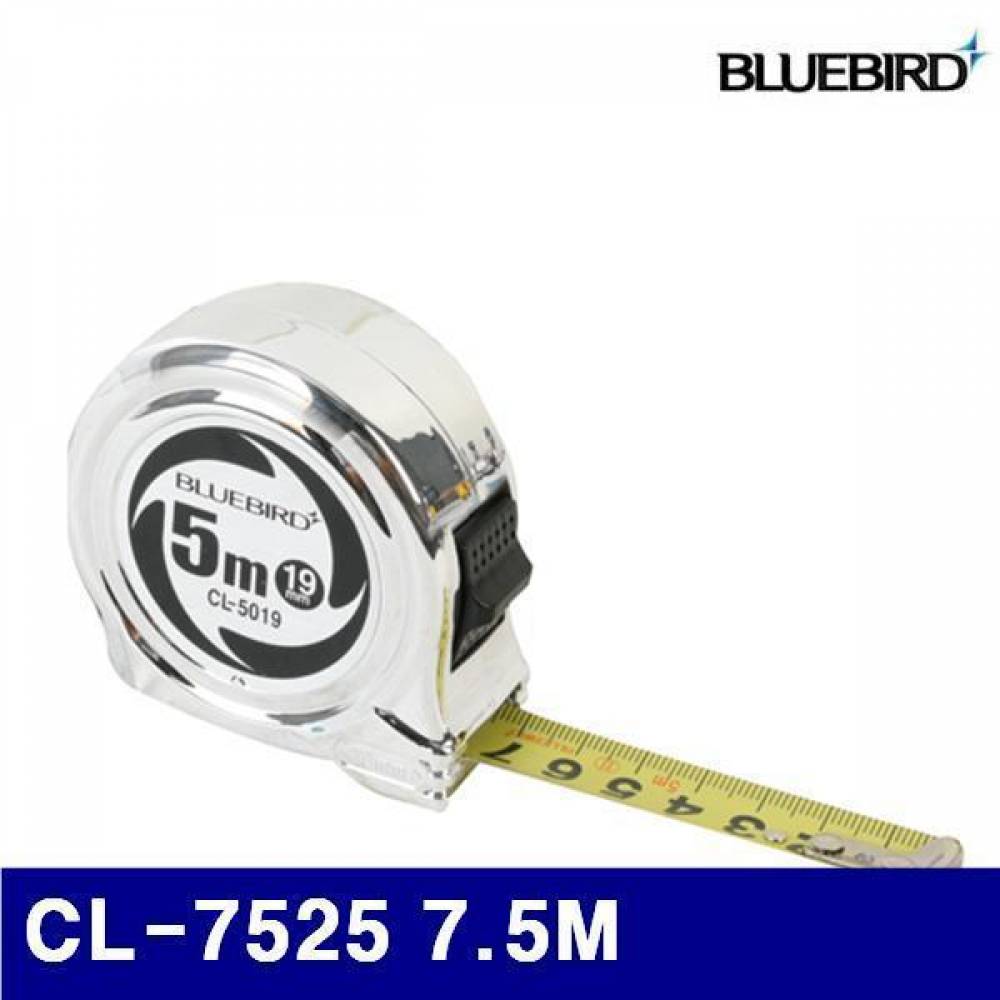 블루버드 4007445 크롬코팅자동줄자 (단종)CL-7525 7.5M 25mm (1EA)