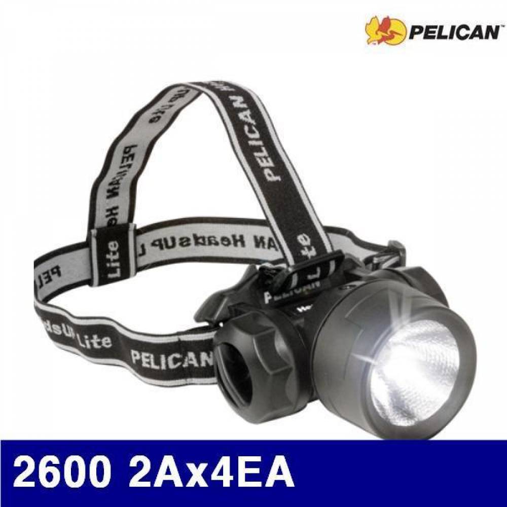 펠리칸 2760911 LED 헤드램프 2600 2Ax4EA 3-4.5W (1EA) 랜턴 렌턴 램프 후레쉬 전등 전기 조명 조명기구 헤드랜턴
