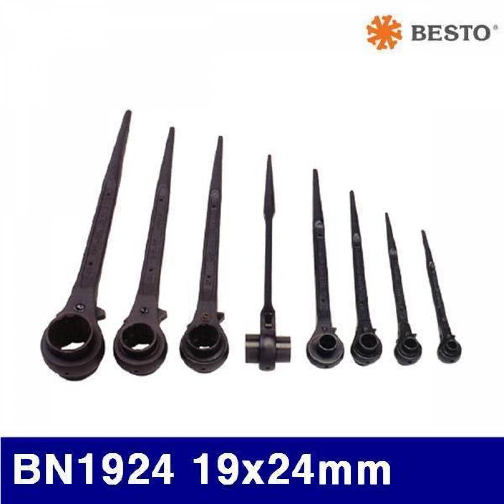 베스토 366-0111 라쳇렌치 BN1924 19x24mm 355 (1EA)