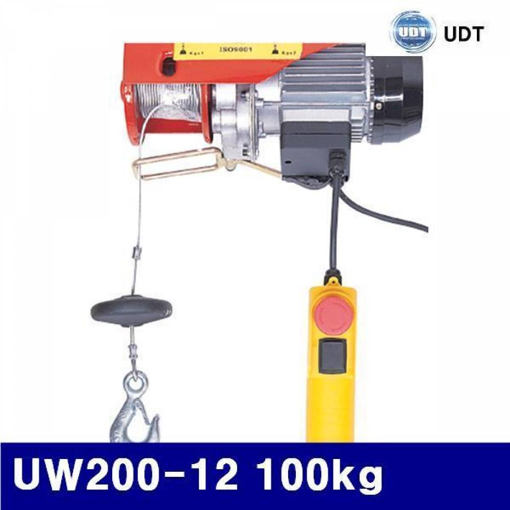 UDT 5004126 미니전동윈치 UW200-12 100kg 200kg (1EA)