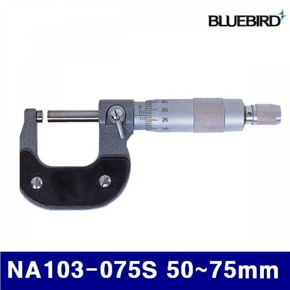 블루버드 4000202 외경 마이크로미터 NA103-075S 50-75mm 0.01 (1EA)