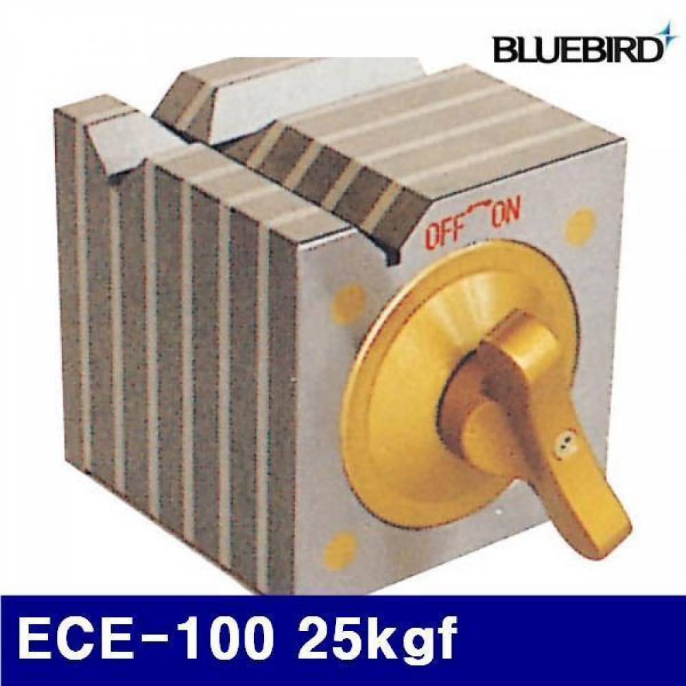 블루텍 4002246 마그네틱사각V블럭 ECE-100 25kgf 50kgf (1EA)