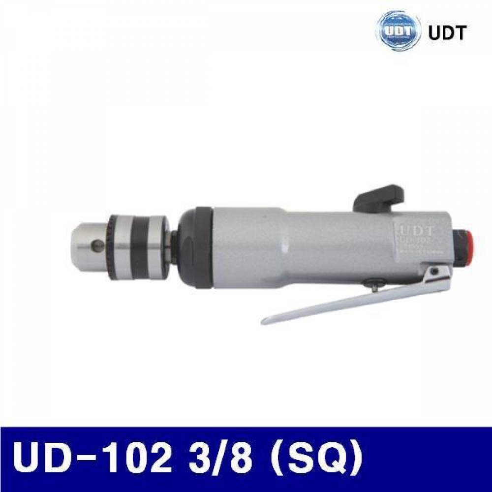 UDT 5005277 일자형 에어드릴 UD-102 3/8 (SQ) 9.5 (1EA) 에어함마 에어치퍼 에어드릴 에어공구 에어 유압 배관 에어툴 에어드릴