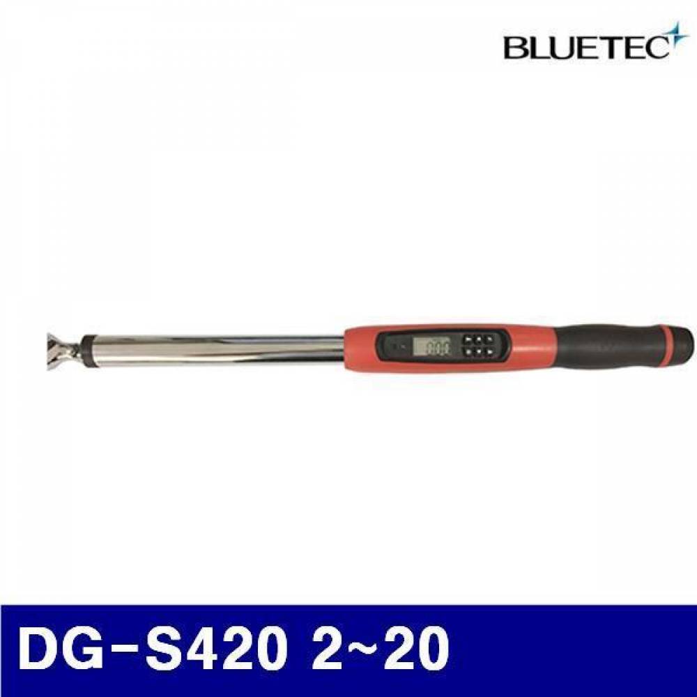 블루텍 4011387 디지털 토크렌치-작업용 DG-S420 2-20 20-200 (1EA) 토크측정기 토르크측정기 측정공구 계측기 측정공구 토크측정기 디지털토크렌치