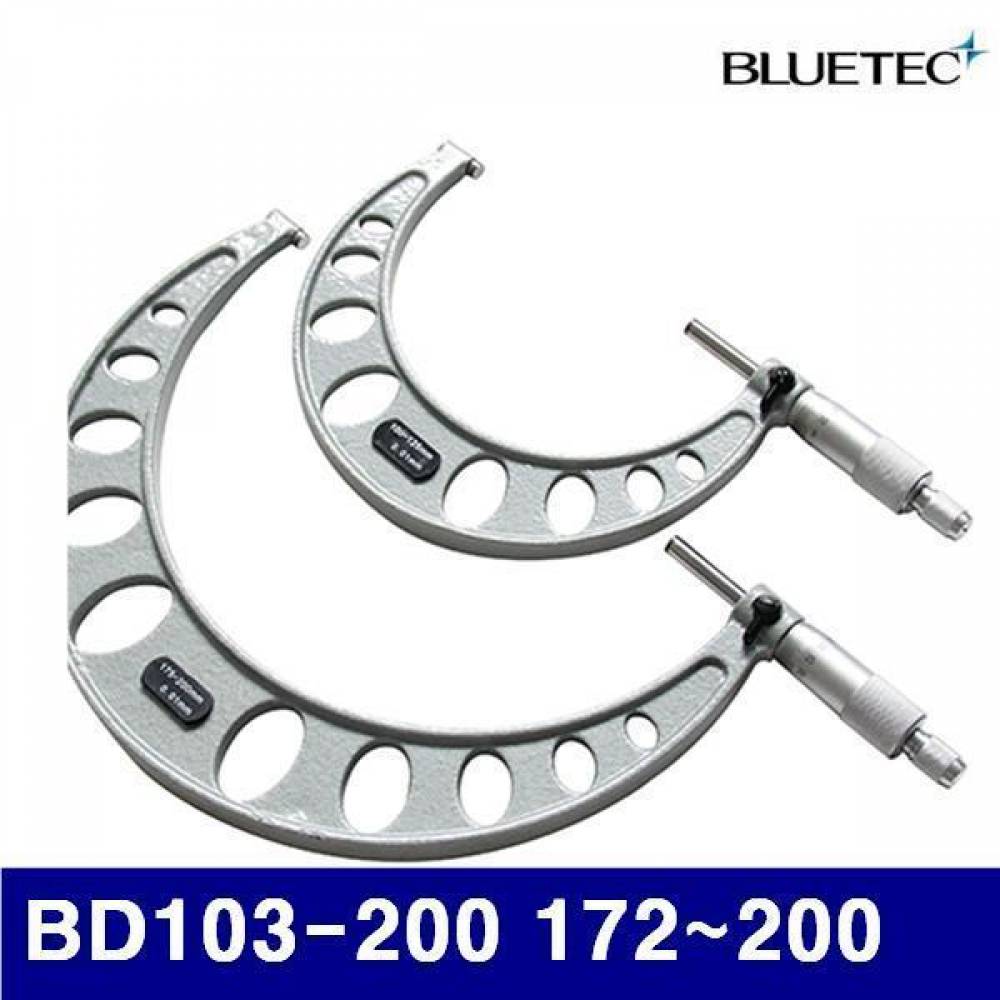 블루텍 4011280 외경마이크로미터 BD103-200 172-200 0.01 (1EA)
