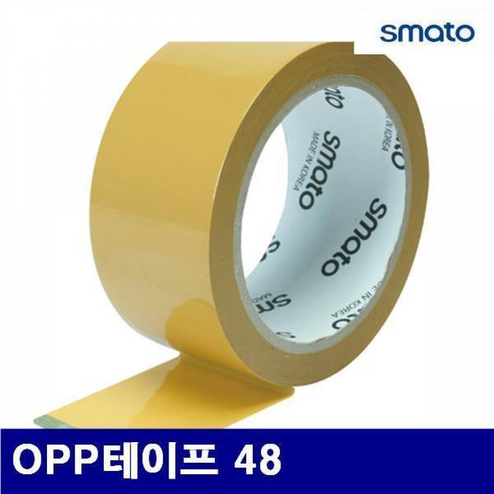 스마토 1129737 OPP테이프-베이지 OPP테이프 48 45 (묶음(50EA))