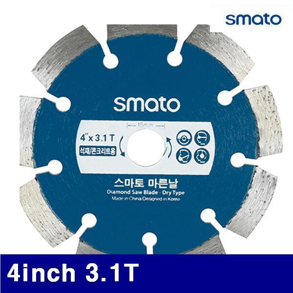 스마토 1135075 마른날 4Inch 3.1T 15mm (1EA)