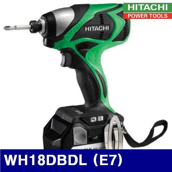 HITACHI 624-0413 충전임팩드라이버 18V (브러쉬리스) WH18DBDL (E7) (1EA)
